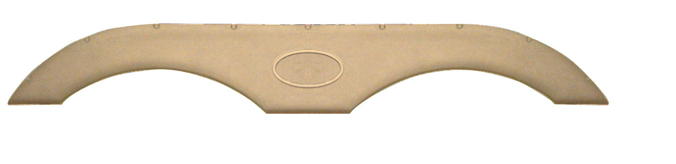 Icon 01902 Tandem Axle Fender Skirt FS1770 for Keystone - Champagne