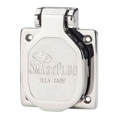 SmartPlug BM32S Stainless Steel Inlet and Cover Assembly - 32 Amp