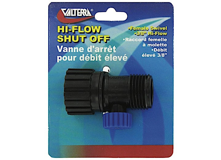 VALTERRA A01-0144VP HI FLOW SHUT OFF VALVE CARDED