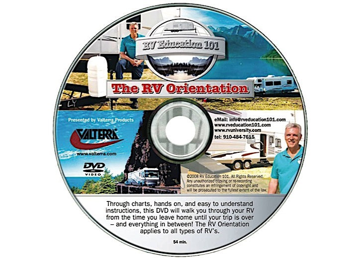 VALTERRA A02-4000 RV ORIENTATION DVD