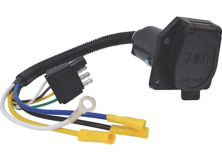 VALTERRA A10-7084 7WAY TO 4WAY PREWIRE HARNESS 12IN BULK