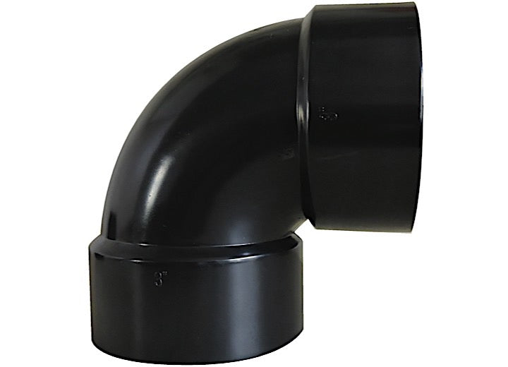 VALTERRA D50-2878C 90 SHORT TURN 3IN HUB DWV