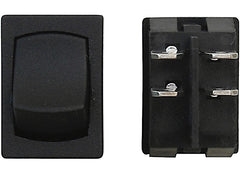 VALTERRA DG241VP MINI ON/ON DPDT BLACK 1/CARD