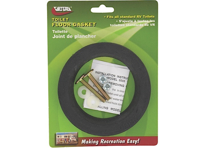 VALTERRA Q23653VP FLOOR GASKET WITH HOLD DOWN BOLTS CARDED