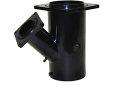 VALTERRA T1014-1 3IN WYE REDUCING 3IN BAYONET X 3IN ROTATING FLANGE X 11/2IN ROTATING FLANGE
