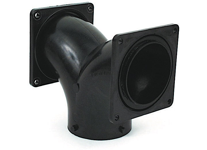VALTERRA T1039 2WAY ELL 3IN BAYONET X 3IN ROTATING FLANGE X 3IN ROTATING FLANGE