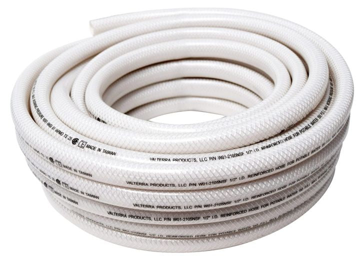 VALTERRA W01-1800 REINFORCED PVC TUBING 1/2IN ID X 5/8IN OD X 50FT BOXED