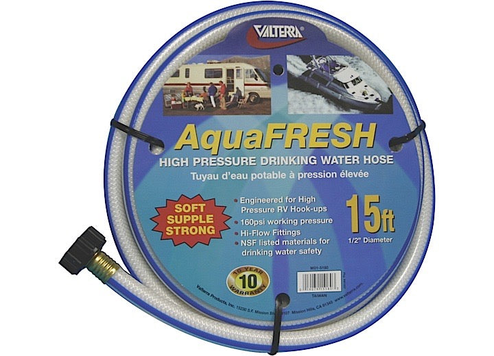 VALTERRA W01-5180 DRINKING WATER HOSE 1/2IN X 15