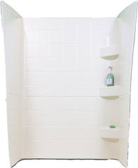 Specialty Recreation SW2436W Shower Wall - 24" x 36" x 66", White