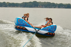 RAVE Sports 03029 Big Easy Boat Towable Tube for 2-4 Riders
