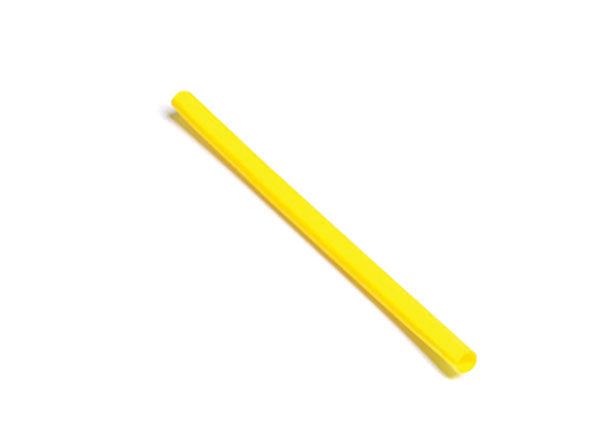 Grote 84-5024 Shrink Tube - 2:1 Single Wall, Yellow, 3/8" x 6", Pack of 6