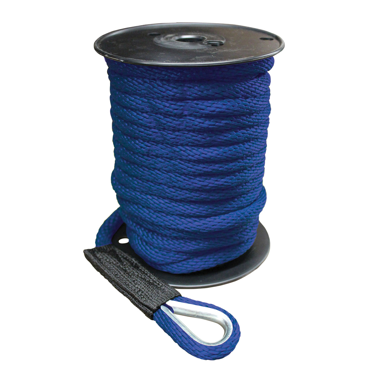 Regal Connection Solid Braid Polypropylene Anchor Line, 3/8" x 50' - Blue 300538-08