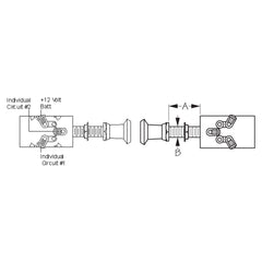 Sea-Dog 420410-1 Three Position One Circuit Switch