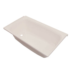 Better Bath 209372 ABS RV Full Tub, Parchment - LH Drain, 24" x 36"
