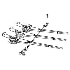 T-H Marine RT-14-DP Rod Tamer Rod Straps