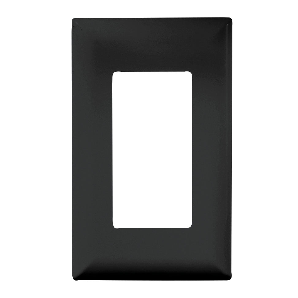 RV Designer S847 AC Self-Contained Contemporary Cover-Plate - Black