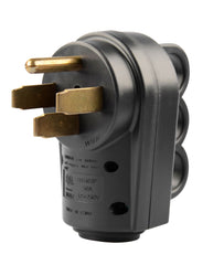 Makerz 0 92 50 Amp Replacement Plug for 6/3+8/1 RV Power Cord - NEMA 14-50P, ETL-Certified