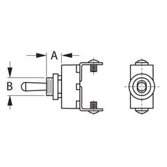 Sea-Dog 420465-1 SPST On/Off Toggle Switch