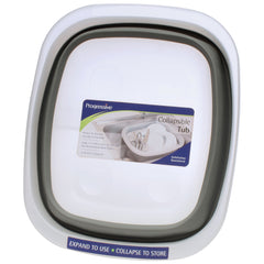 Progressive International CDT-1 Collapsible Dish Tub - 10 Qt., Gray