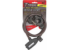 TRIMAX TNKC106 TRIMAFLEX CABLE LOCK W/QUICK RELEASE BRACKET 6