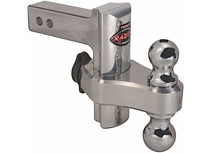 TRIMAX TRZ6AL TRIMAX RAZOR 6IN DROP/RISE ALUMINUM (COMES WITH HITCH BALLS)
