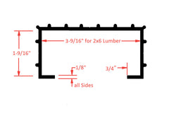Gatorbak GB350EP-G-12-KT E-Plus Full-Synthetic Bunk Cover for 2x4 Bunks - 12', Gray
