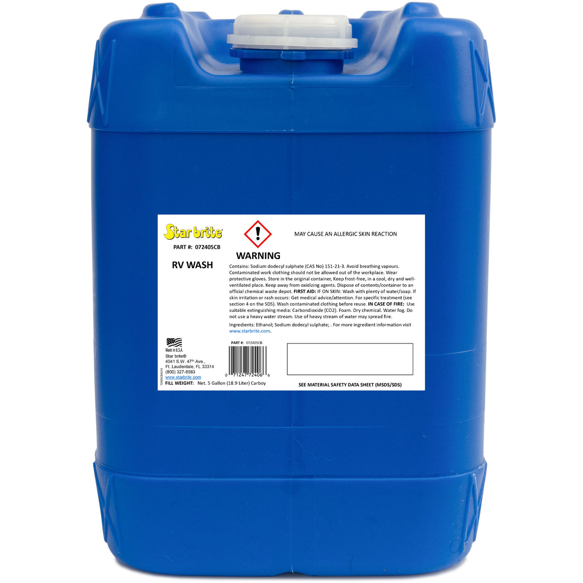 Star brite 072405CB Economy RV Wash - 5 Gallon