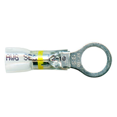 Grote 84-4513 Heat Shrinkable Ring Terminal - Crystal Clear, 12-10 Gauge, 3/8"