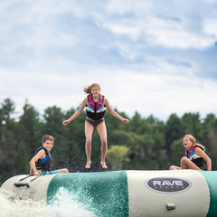 RAVE Sports 02099 Bongo - 15'  Water Bouncer, Northwoods