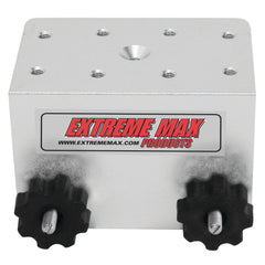 Extreme Max 3005.4405 90° Aluminum Slider Base for Lund Sport Track Systems