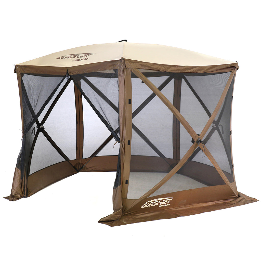 QuickSet by Clam 12875D2 Venture 5Sided Screen Shelter with Wind
