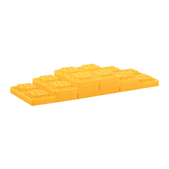 Camco FasTen Leveling Blocks w/T-Handle - 2x2 - Yellow *10-Pack 44512