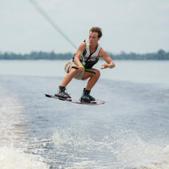 RAVE Sports 03060 Freestyle Red Wakeboard and Binding Package