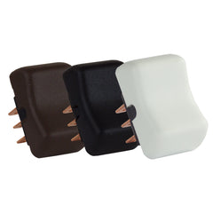 JR Products 13005 DPDT Mom-On/Off/Mom-On Switch - White