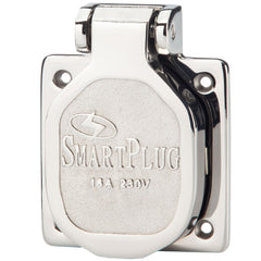SmartPlug BM16NT Stainless Steel Inlet and Cover Assembly - 16 Amp