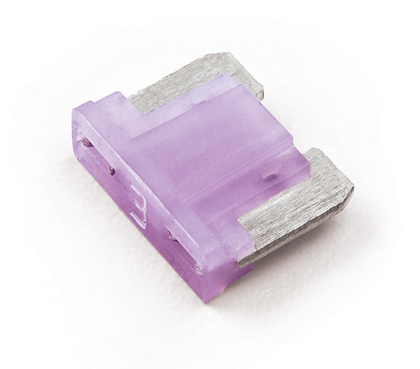 Grote 82-ANS-3A Low Profile Miniature Blade Fuse - Violet, 5-Pack