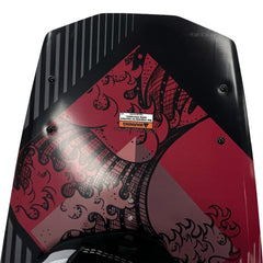 RAVE Sports 03060 Freestyle Red Wakeboard and Binding Package