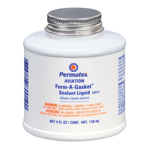 Permatex 80019 Aviation Form-A-Gasket No. 3 Sealant Liquid - 4 oz.