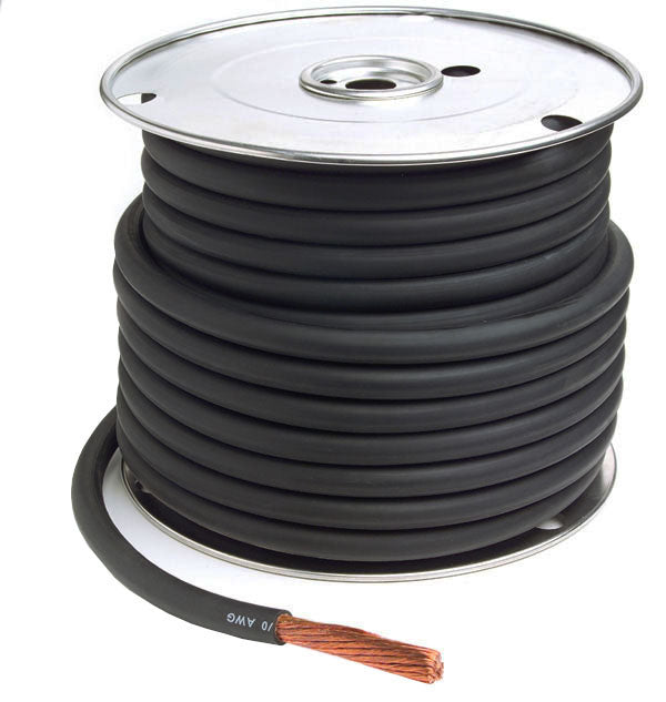 Grote 82-5722 Type SGR Battery Cable - 25', 6-Gauge, Black