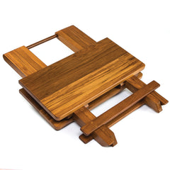 Whitecap 60031 Solid Top Fold-Away Teak Table