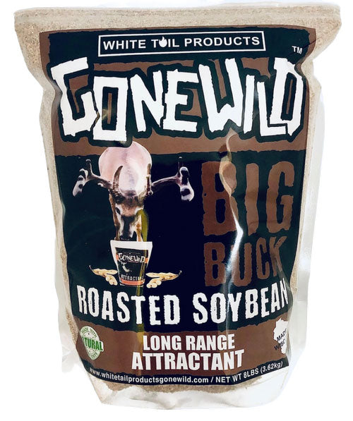 Whitetail Products Gone Wild 5008 Big Buck Attractant Roasted Soybean - 8 lbs.