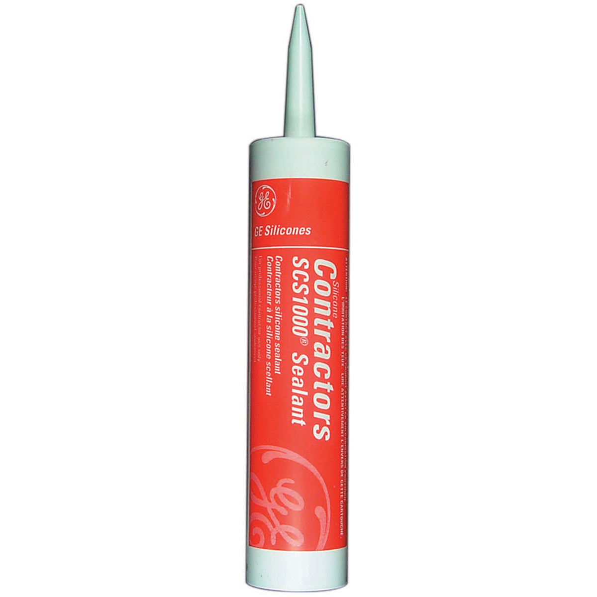 GE SCS-1001 Contractors SCS1000 Silicone Sealant - Clear