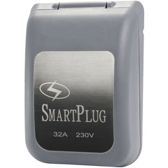 SmartPlug BM32PG Non-Metallic Inlet and Cover Assembly - 32 Amp, Gray