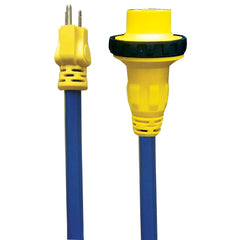 Voltec 16-00592 E-Zee Grip RV Locking Adapter - 2', 5-15P/30 Amp