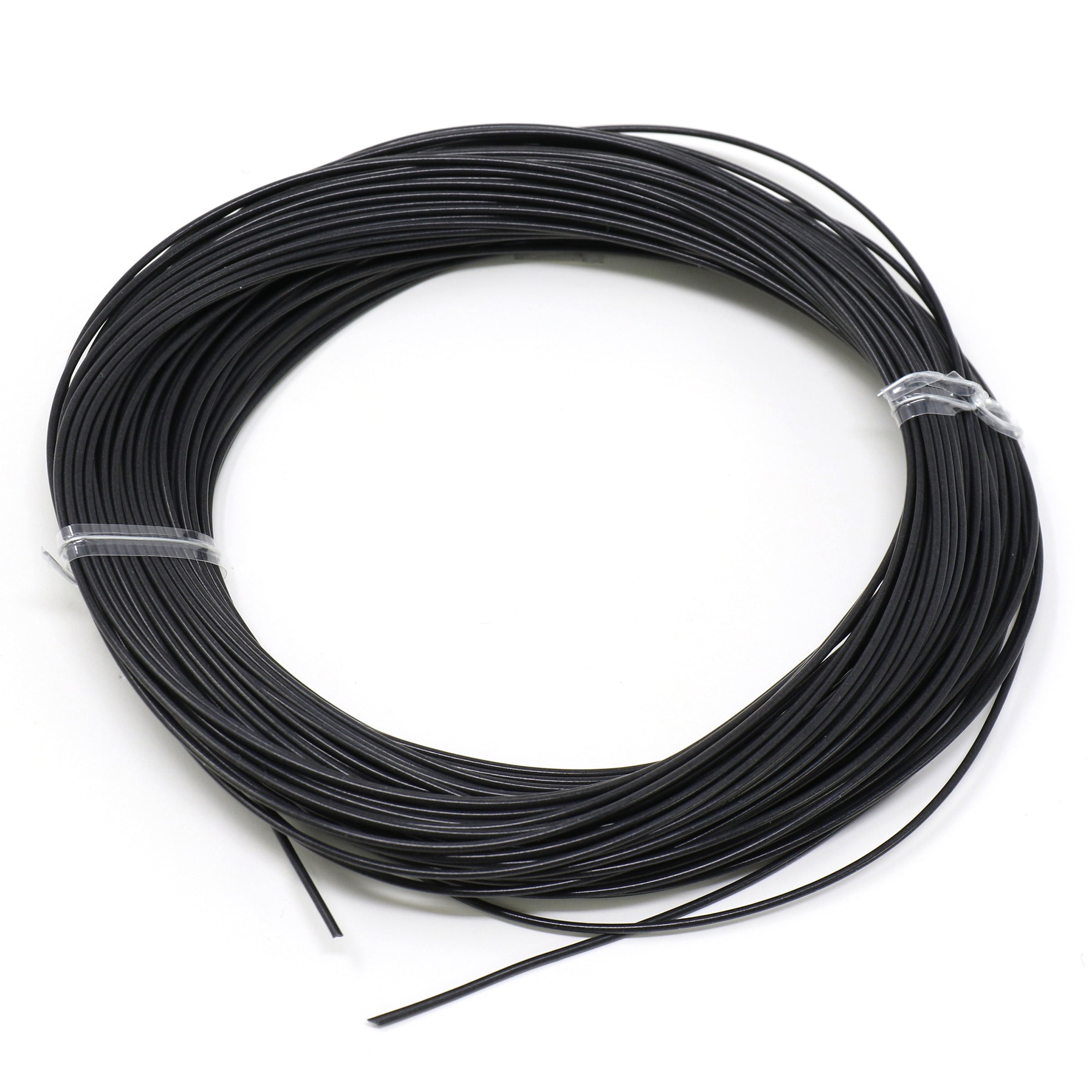 Clam 15598 Rattle Reel Line (Black) - 75 Feet