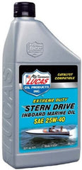 Lucas Oil 10677 4-Stroke Marine Engine Oil SAE 25W-40 - 1 Quart