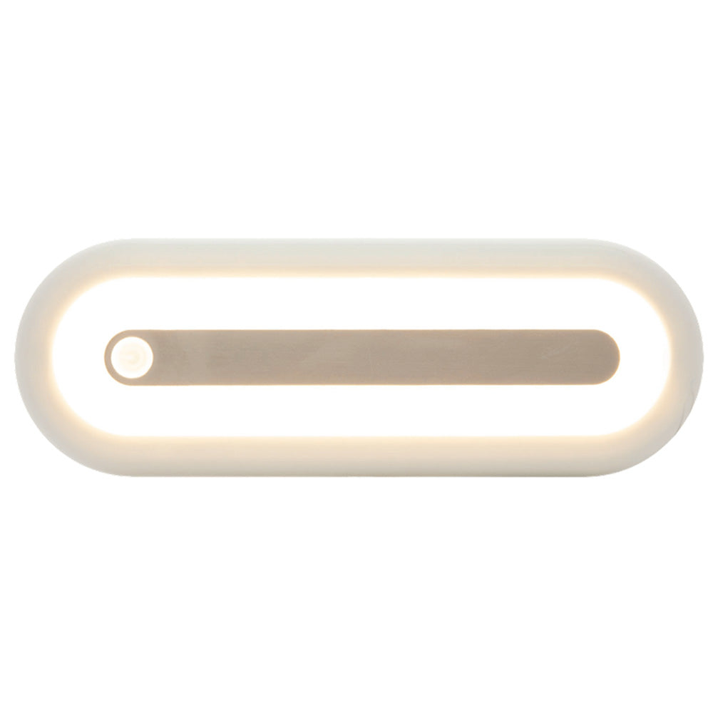 Optronics ILL14CSBP Opti-Brite LED Interior Light with Touch Switch and Dimming Function, White Trim Ring
