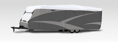ADCO 36840 Designer Series Olefin HD Travel Trailer Cover - 18'1" to 20' (243" L x 100" W x 90" H)