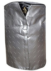 ADCO 2711 Diamond Plated Vinyl Propane Tank Cover - Single Tank, 20 lb./5 Gallon
