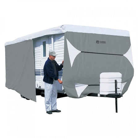 Classic Accessories 73163 Polypro 3 Deluxe Travel Trailer Cover - Up to 20'